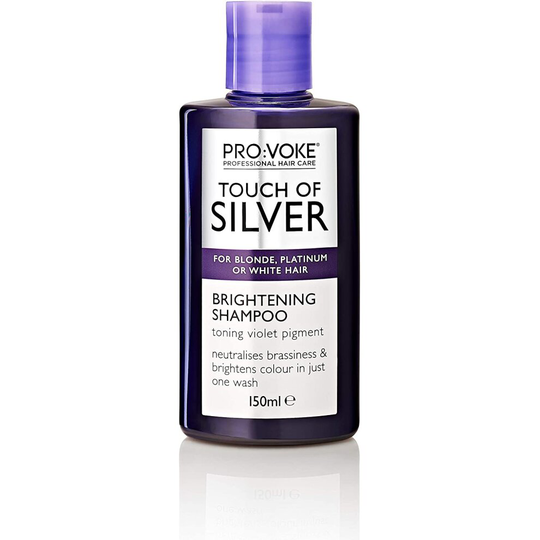 TOUCH PROVOKE of Silver Brightening Shampoo, purple, Orange, 150 millilitre