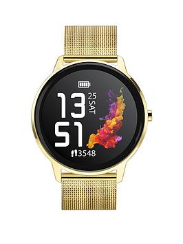Sekonda Flex Men'S Smartwatch - Gold Tone Mesh