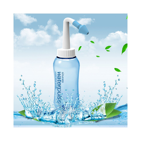(300ML NoBOX Color random) Waterpulse Nose Cleaner 300ml Neti Pot Nasal Wash Adults Children Nose Wash System sinus Irrigators