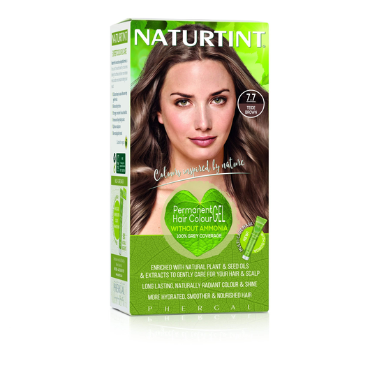 Naturtint Permanent Colorant I-7.7 - Teide Brown, 160ml