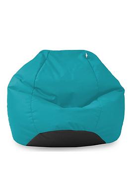 Rucomfy Kids Classic Indoor/Outdoor Beanbag - Blue