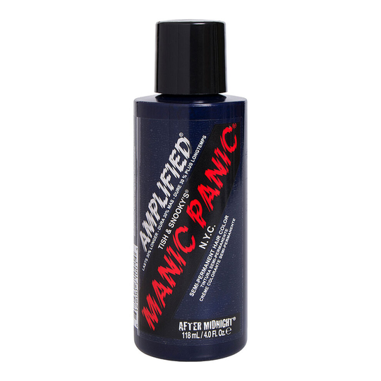 (After Midnight , Single Pack) Manic Panic- Amplified Creme Vegan Cruelty Free Semi-Permanent Hair Colour, Amplified Colour Lasts 30% Longer Than Regu