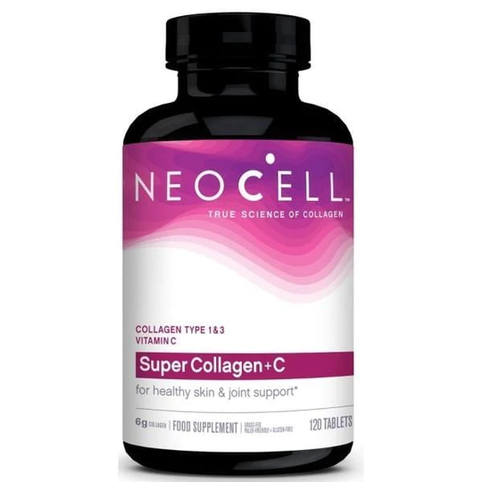 Neocell Super Collagen + C 6000mg, 120 Tablets
