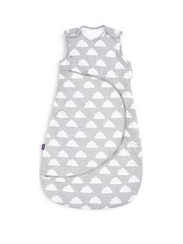 Snuz Snuzpouch Sleeping Bag, 1 Tog - Cloud, 0-6 Months