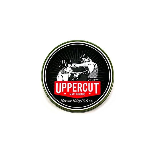 Uppercut Deluxe Matt Pomade Hair Styling Product For Men 100g/3.5oz- Medium Hold With A Natural Matte Finish, For All Mens Hair Lengths & Types