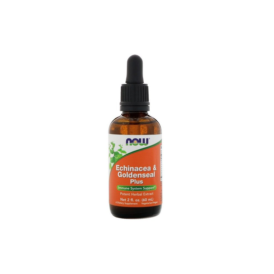 Now Foods, Echinacea & Goldenseal Plus, 2 fl oz (60 ml)