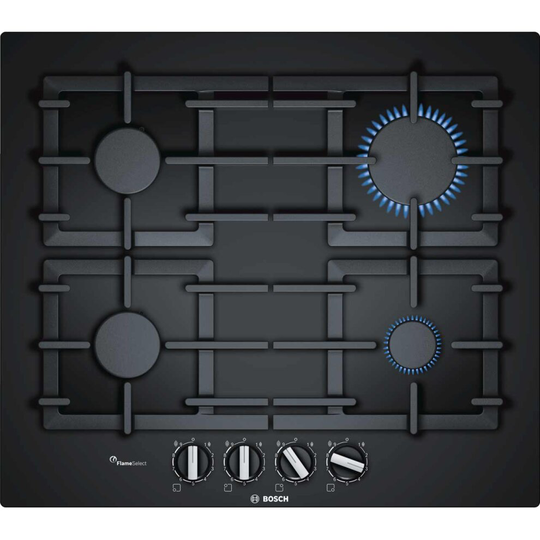 Bosch Serie 6 PPP6A6B90 59cm Gas Hob - Black