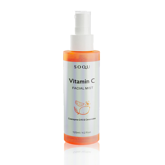 SOQU Vitamin C Facial Mist 125ml, 4.2fl.oz