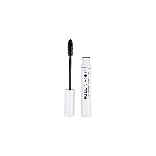 Maybelline Full N Soft Waterproof Mascara, Very Black, 1 Tube