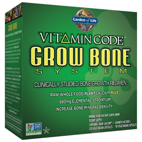 Garden of Life Vitamin Code Grow Bone System - 30 day supply