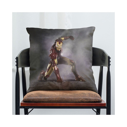 (M) Super Hero Avengers Alliance Cushion Cover Iron Man Captain Widow Eagle Eye
