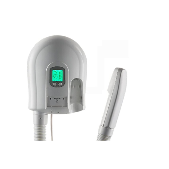 LCD HAIR DRYER Wall Mounted NEW with SHAVER SOCKET 5 Heat Settings