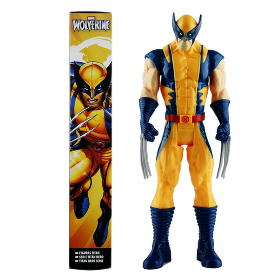 (#8:Wolverine) 12" Avengers Action Figures Toys Titan Hero Series Thanos Iron Spiderman Hulk Thor