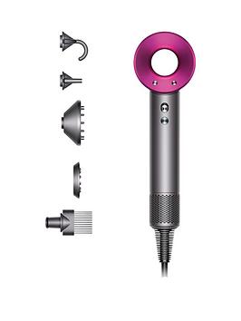 Dyson Supersonic&Trade; Hair Dryer - Iron And Fuchsia