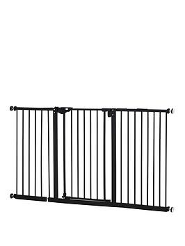 Pawhut Retractable Pet Safety Gate Dog Barrier 76.2 X 152.3 Cm