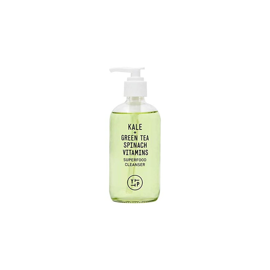 Youth To The People Kale + Green Tea Superfood Face Cleanser - Vegan Face Wash with Spinach, Vitamins C, E + K - Non-Drying Gel Foaming Cleanser