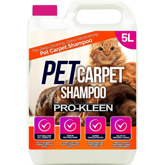(5L) ProKleen Carpet Shampoo Pet Odour Remover