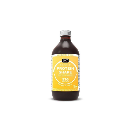 (Banana) QNT Protein High Carbohydrate Post Training Recovery Shake - 12 X 500ml