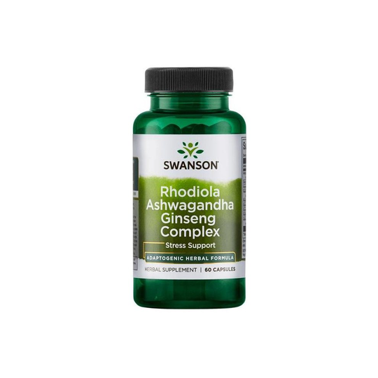 (60 caps) Rhodiola Ashwagandha Ginseng Complex - 60 caps