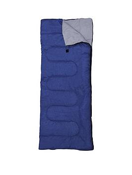 Trekker 300 Sleeping Bag- Blue/ Grey