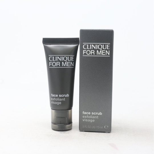 Clinique For Men Face Scrub 0.5oz/15ml New With Box