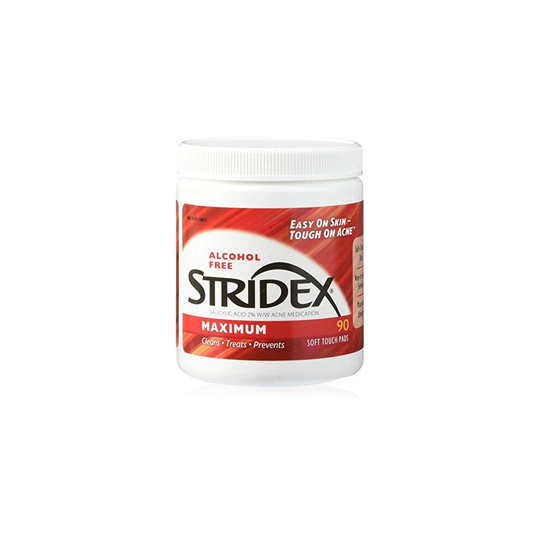 Stridex Daily Care Acne Pads with Salicylic Acid, Maximum Strength - 90 Count