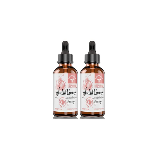 Liposomal Glutathione 1500mg, Oral Glutathione Liquid, Antioxidant Supplement for Detox, Anti-Aging, Immune Support, Brain Function and Skin Health,