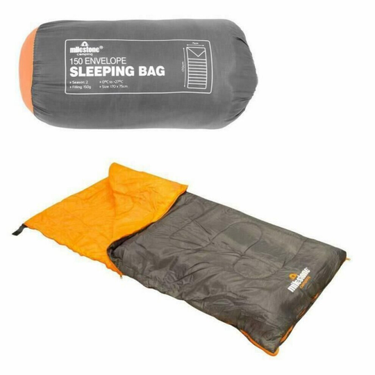 Milestone Envelope Camping Sleeping Bag