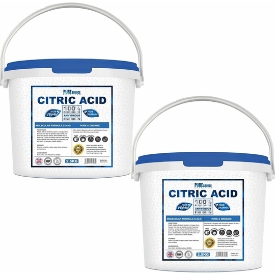 (5Kg) Citric Acid Fine Food Grade Anhydrous Descaler
