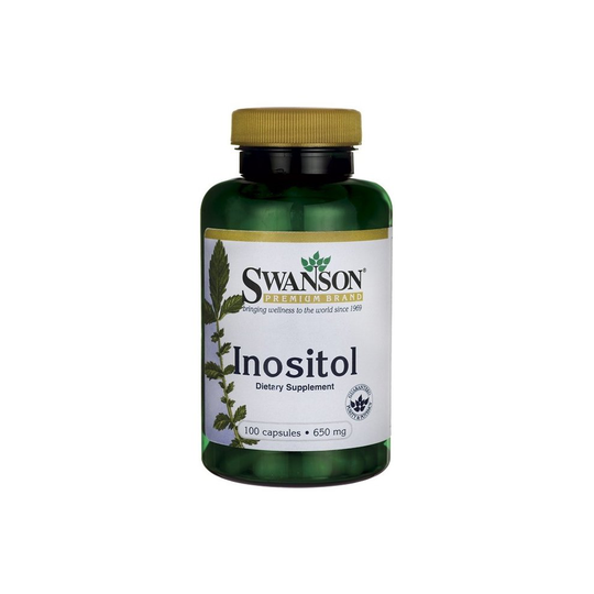 Swanson Inositol, 650mg - 100 caps