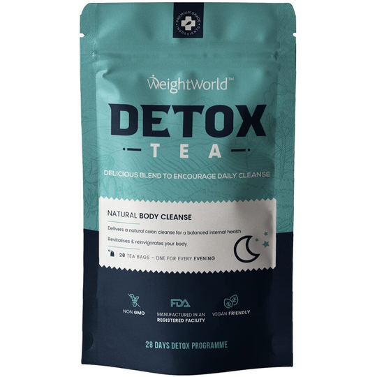 WeightWorld Detox Tea 28 Days Programme - Vegan & Herbal Tea