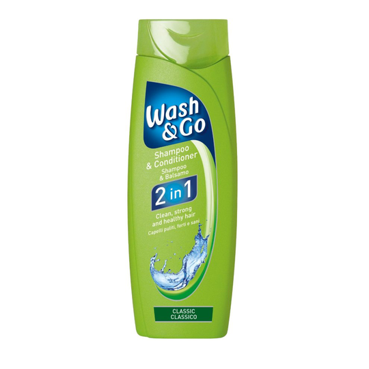 Wash & Go 2 in 1 Classic Shampoo and Conditioner X 9 bottles