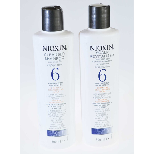 Nioxin Cleanser Shampoo and Scalp Revitaliser System 6 300ml