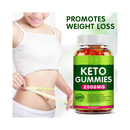 Keto Gummies Ketone Flat Belly Fat Burner Apple Vinegar Cider Ketogenic