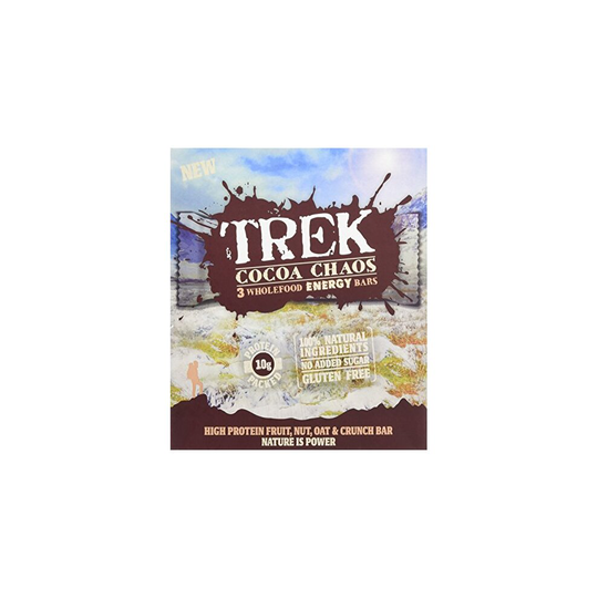 Trek Protein Bar Cocoa Chaos - Case of 36 Bars