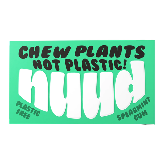 Nuud - Plastic Free Gum Spearmint, 18gr