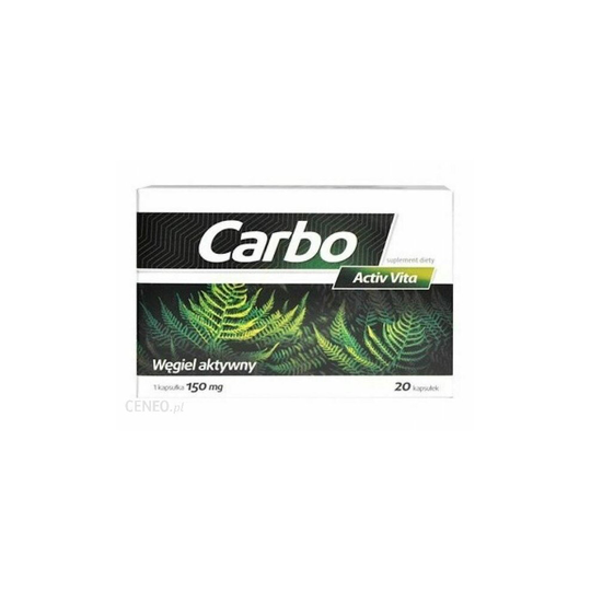 Carbo Activ Vita activated charcoal 20 caps