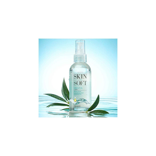 SKIN SO SOFT Mosquito Insect Repellent Original Dry Oil Body Spray with Jojoba