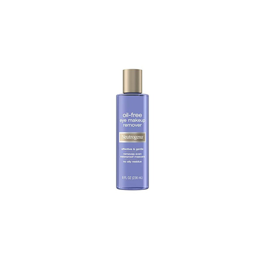Neutrogena Gentle Oil-Free Eye Makeup Remover & Cleanser for Sensitive Eyes, Non-Greasy Makeup Remover, Removes Waterproof Mascara, Dermatologist & Op