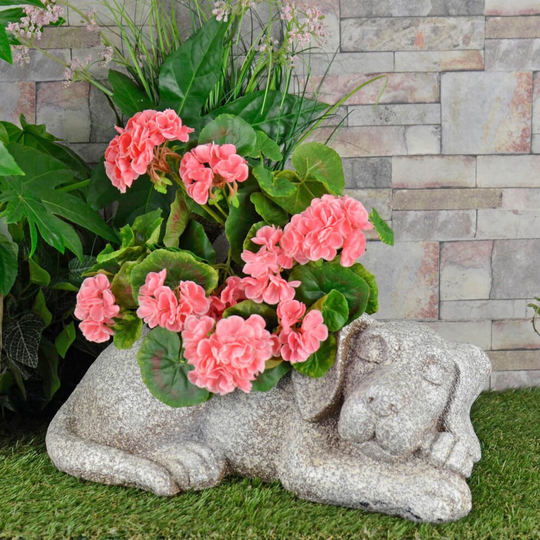 Azuma Sleeping Dog Planter