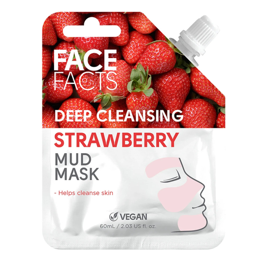 (Strawberry) Face Facts Deep Cleansing Mud Mask Vegan