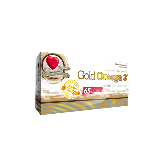 Olimp Gold Omega 3 1000 mg, 60 kapsułek miękkich