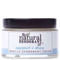 The Natural Deodorant Co. Gentle Deodorant Cream Coconut + Shea (Unscented) 55g