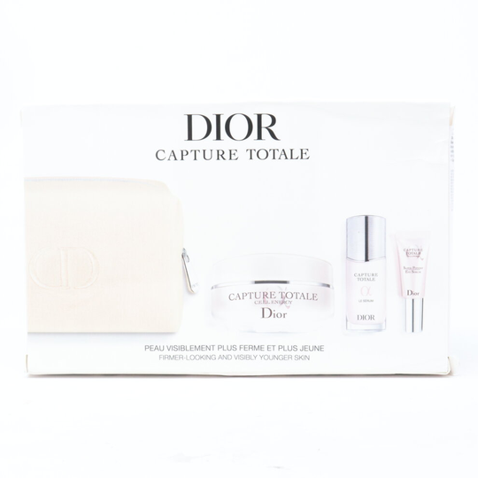 Dior Capture Totale The Youth Revealing Ritual 3-Pcs Set / New With Bag