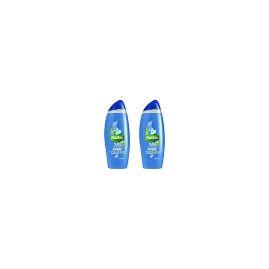 Radox Men 2-in-1 Shampoo And Shower Gel Feel Awake Pack of 2 (2 x 500ml)