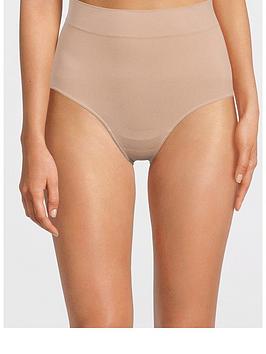 Everyday Shaping High Waisted Brief - Nude