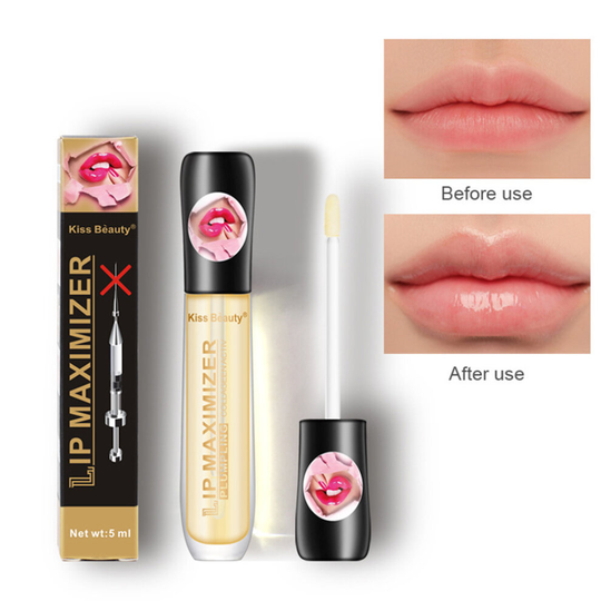 (1 Pc) Lip Oil Moisturizing Lip Plumper Serum Natural Plump Maximizer Plumping Filler