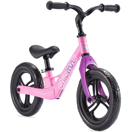 (pink, EVA puncture proof tires) Chipmunk-RoyalBaby kids boys girls balance bike