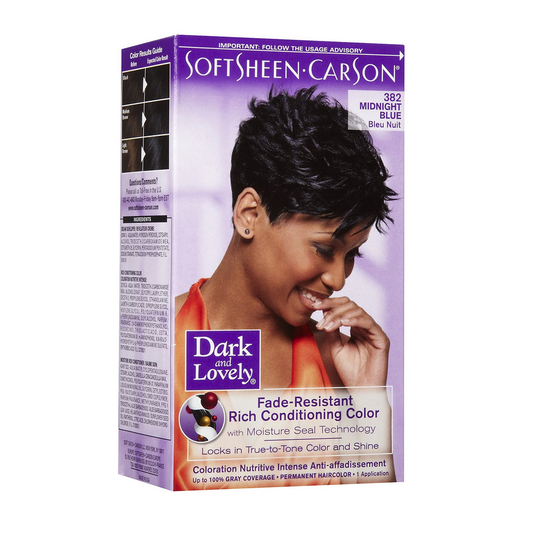 Dark & Lovely Rich Conditioning Hair Color - Mid-Night Blue