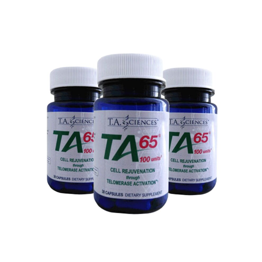 TA-65® Anti-aging Astragalus Nutritional Supplements 100 Units 3 Bottles